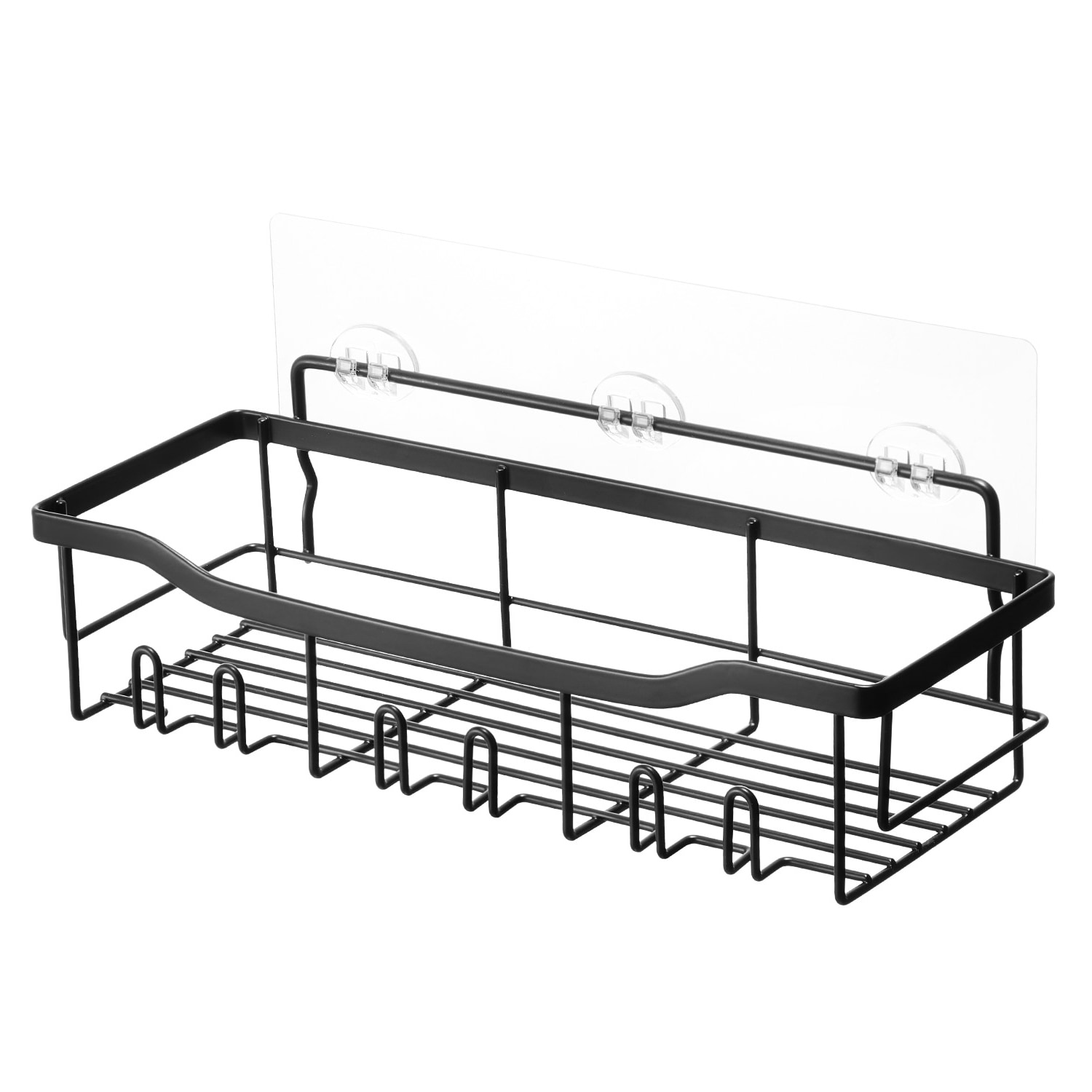 Shower Caddy 5 Pack Adhesive Bathroom Shower Storage Organization Shelves Rack_voghion.com